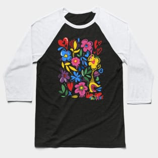 Flower is Power Baseball T-Shirt